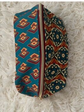 Floral Patterned Cosmetic Bag with NWT products